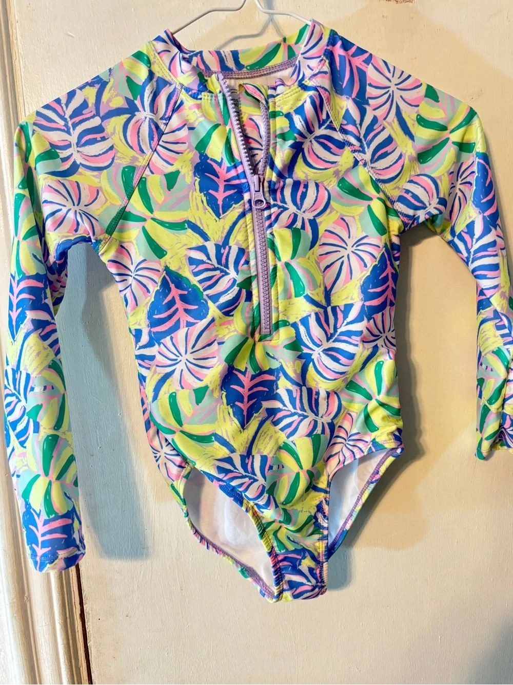 Kids Long-Sleeve Rashguard One-Piece